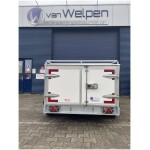 Gesloten aanhangwagen | GADA-75 Special | 258X150x75 achterkant