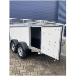 Gesloten aanhangwagen | GADA-75 Special | 258X150x75 open deur rechtsvoor