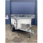 Gesloten aanhangwagen | GADA-75 Special | 258X150x75 schuinvoor rechts