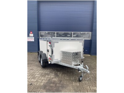 Gesloten aanhangwagen | GADA-75 Special | 258X150x75 schuinvoor rechts