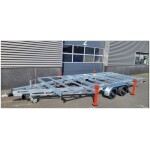 Detachable Trailer 540x245x68 | 2×1800 kg | DH540 schuinvoor