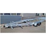 Detachable Trailer 540x245x68 | 2×1800 kg | DH540 schuinvoor uitgeklapt