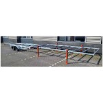 Detachable Trailer 540x245x68 | 2×1800 kg | DH540 rek schuinachter breed
