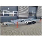 Detachable Trailer 540x245x68 | 3×1350 kg | DH540-313 schuinvoor ingeklapt