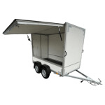 Gesloten aanhanger kopen 300x150x180