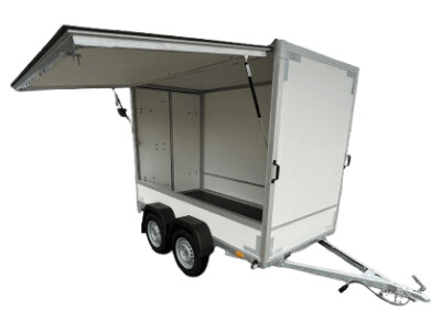 Gesloten aanhanger kopen 300x150x180