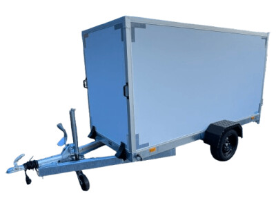 gesloten aanhangwagen geremd 1500 kg