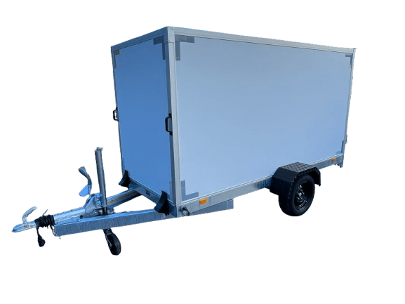 BOX EA Geremd gesloten aanhangwagen geremd 1500 kg