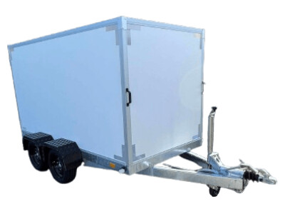 Gesloten aanhanger geremd 2000 kg
