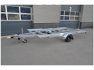 Knott oplooprem aanhanger - KRV30B - maximaal trekvermogen: 3000 kg - aansluiting koker: 100 mm - incl. neuswielconsole